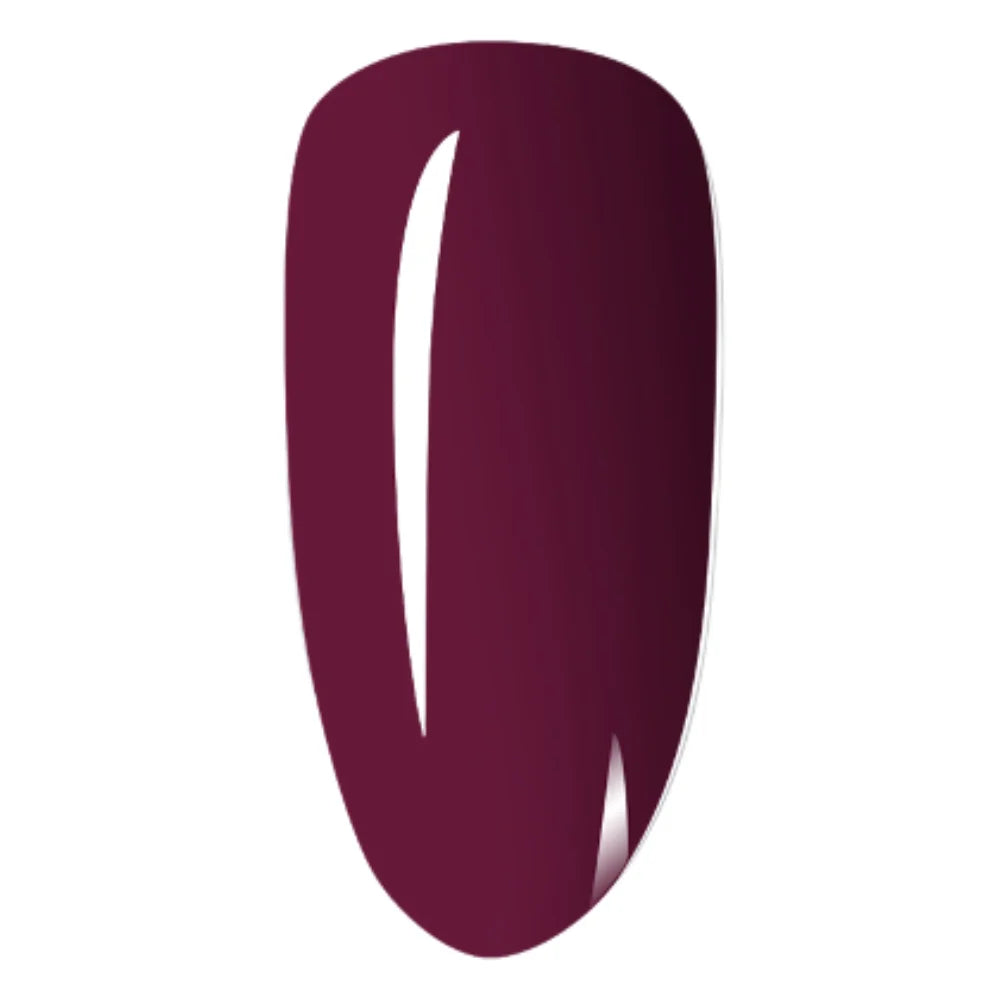 Dark Reddish Purple en la uña