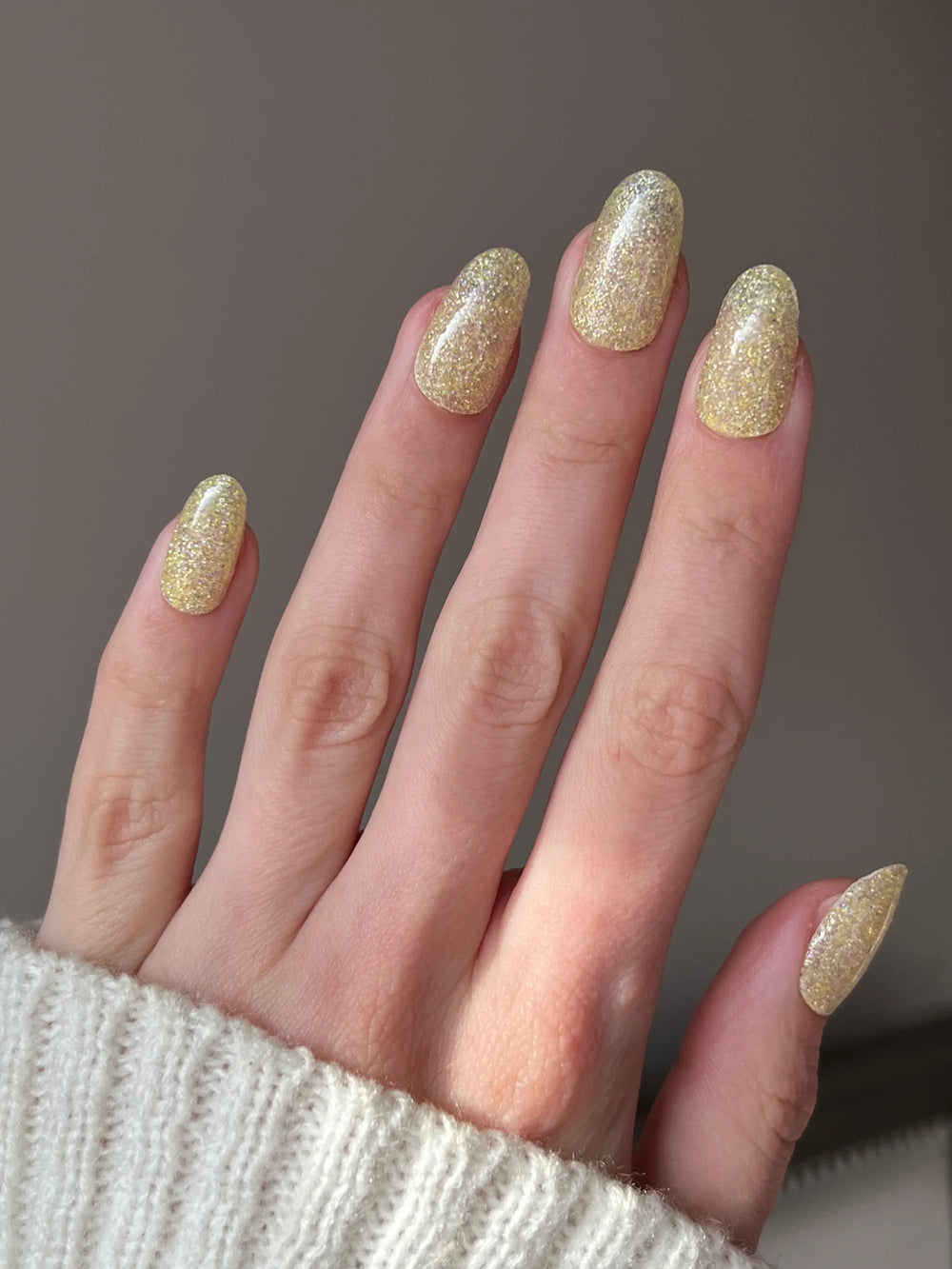 Golden Glow en la mano