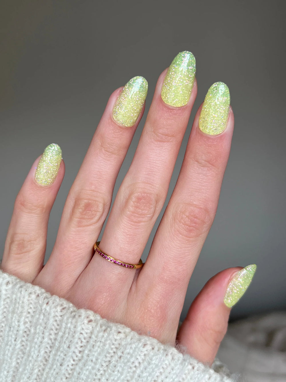 Lemon Fizz en la mano