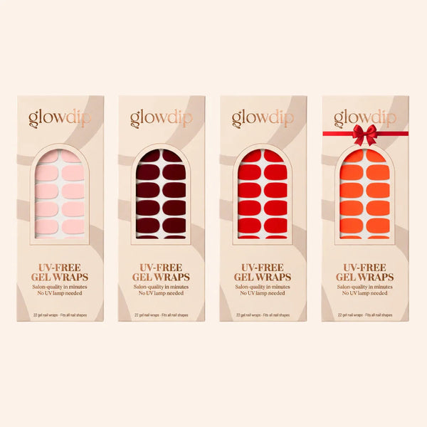 Pack Gel Wraps sin UV — 3+1 gratis